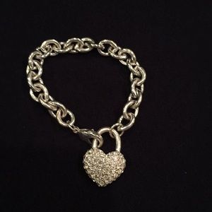 Bebe heart bracelet